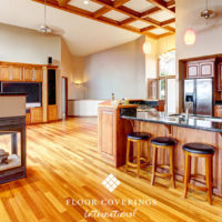 Floor Coverings International franchise Beautiful Flooring in kitchen and living room